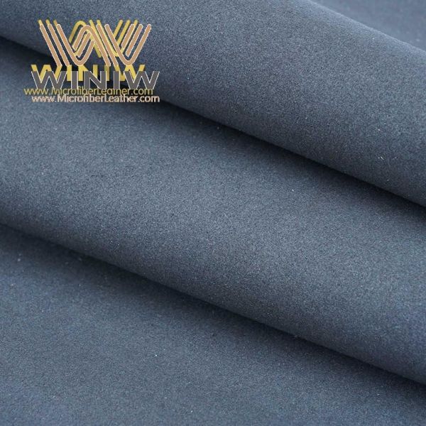 Velvet Suede Leather Upholstery Fabric Nonwoven Peeling Resistant Embossed