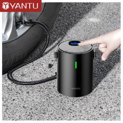 Portable Mini Cordless Air Pump Car Air Compressor YANTU A05 Wireless 12V Tire Inflator