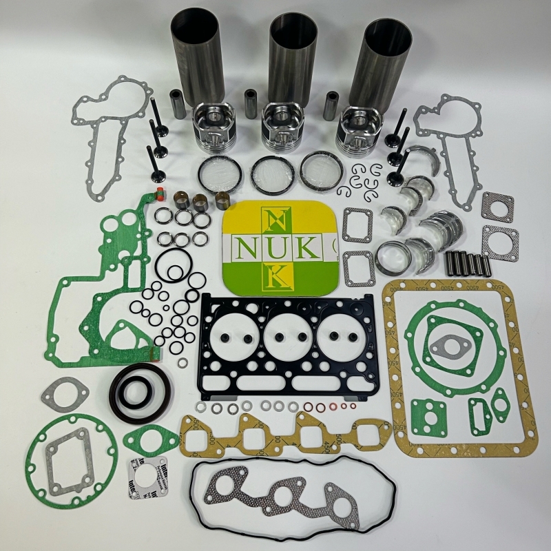 Kubota D1503 Engine Overhaul Rebuild Kit Piston Liner Bearing Gasket Set KX91-3 U35 R420 L3010 Repair Parts