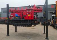 Máquina de furo do ST 350 Dth Borewell motor diesel de 92 quilowatts pneumático