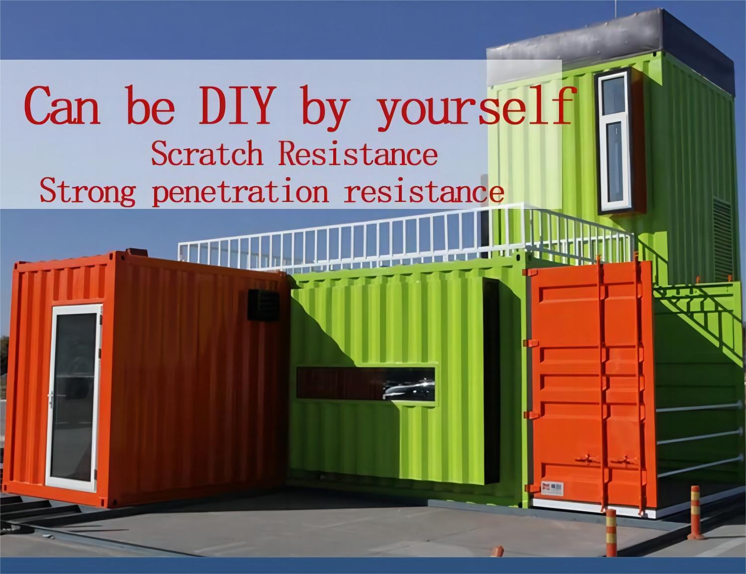 Акриловая двухкомпонентная полиуретановая краска для покрытия сталей и других металлических поверхностей