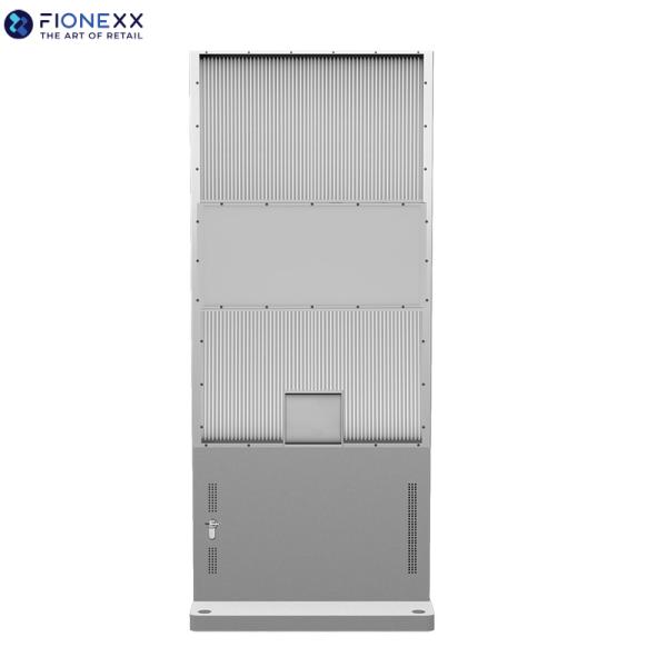 75''Plata AD Tablero de exterior Lcd quiosco de señalización digital externa 1650 * 928mm