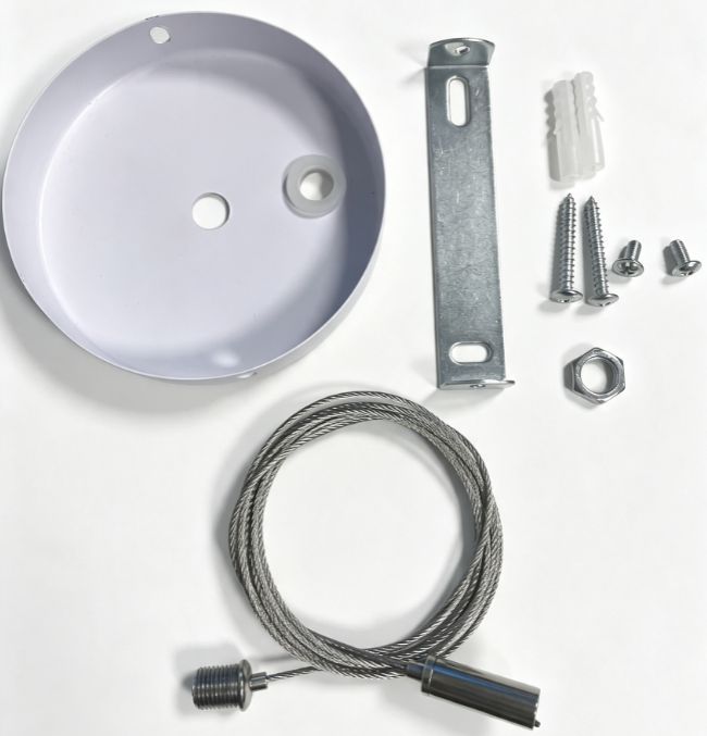 100mm 20mm Ceiling Canopy Cable Gripper Lighting Accessories
