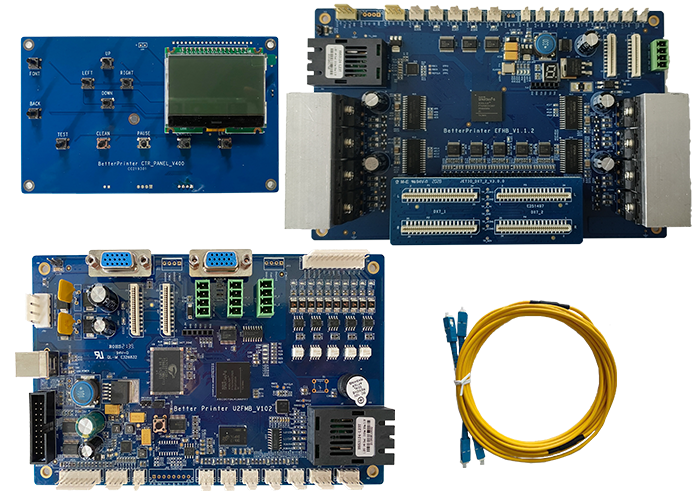 Доска УЛЬТРАФИОЛЕТОВОГО планшетного принтера головы двойника USB2.0 DX7 струйная