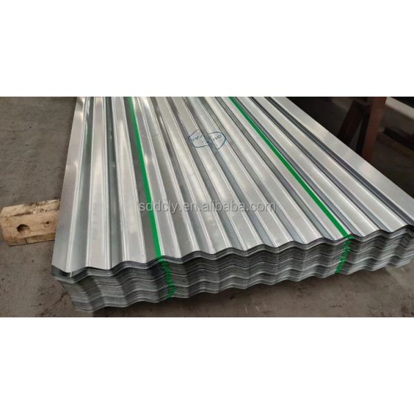 Z80 0,14 мм оцинкованный гофрированный металлический кровельный лист для устойчивости к коррозии