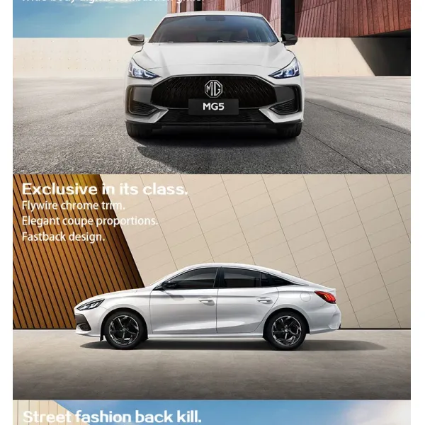 1.5T 181 Horsepower L4	2023 MG5 Sedan Hybrid Gasoline Car 4 Door 5 Seat