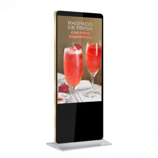 3840X2160 43 Inch Lcd Advertising Kiosk IPS Interactive Displays For Education