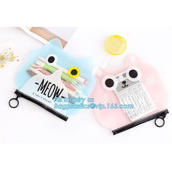 Zip Top Custom Printing Eco Friednly Slider Ziplock Bag, slider zipper pvc pouch clear vinyl pvc ziplock bag