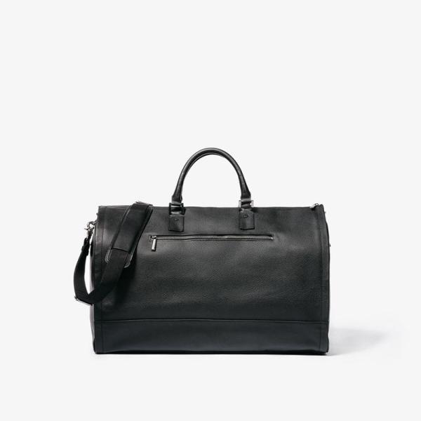 Luxury Casual Men'S Leather Garment Weekender Bag For Weekend Getaway / Business Trip