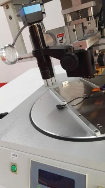 Double Display Pulse Heating Soldering Machine Welding Machine Rotary Table