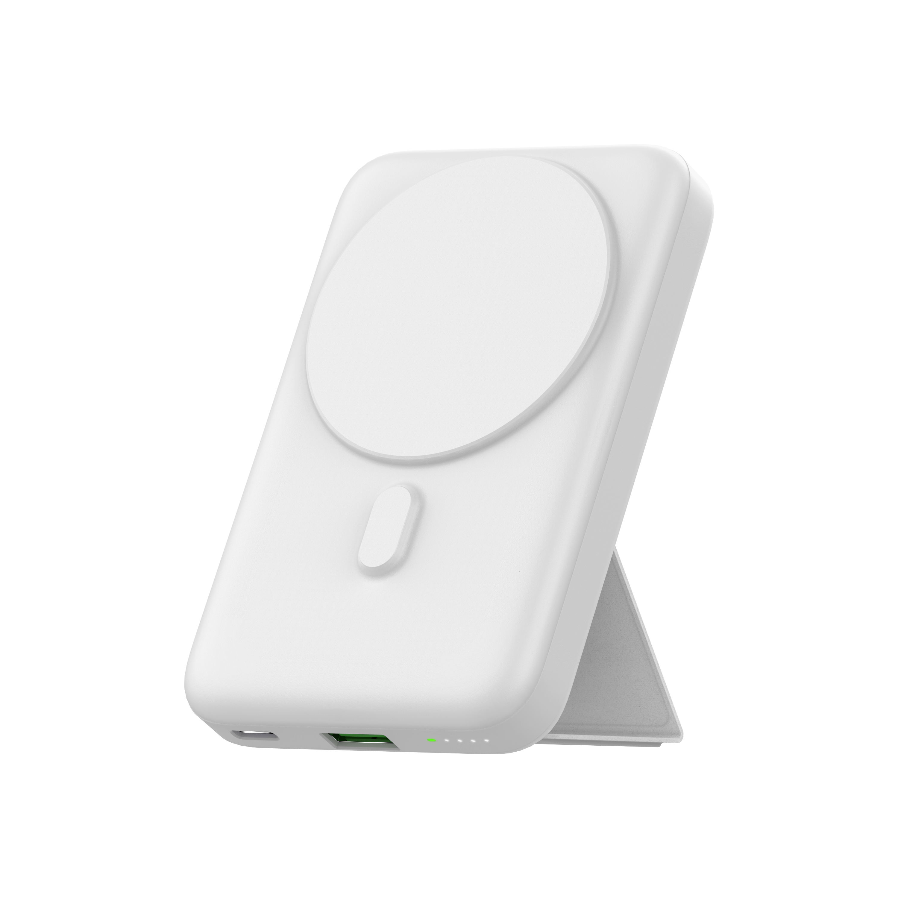 Besiter 10000mAh Mini Power Bank 22.5W High Capacity Wireless Charging Type-C Input Interface OEM Logo Holder Li-Polymer