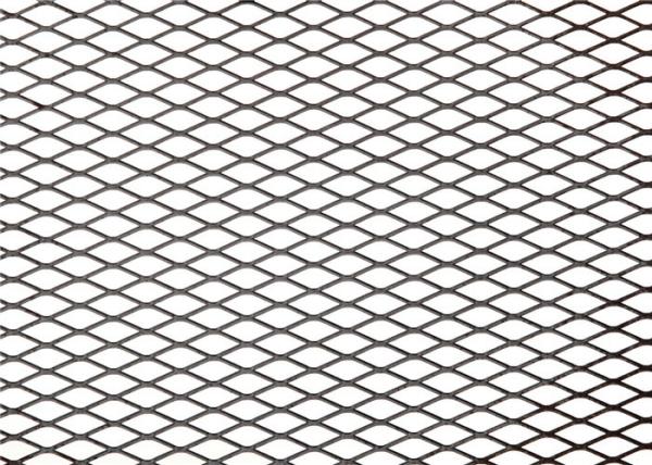 Light Duty Aluminum Expanded Metal Mesh Decorative For Exterior Wall Cladding
