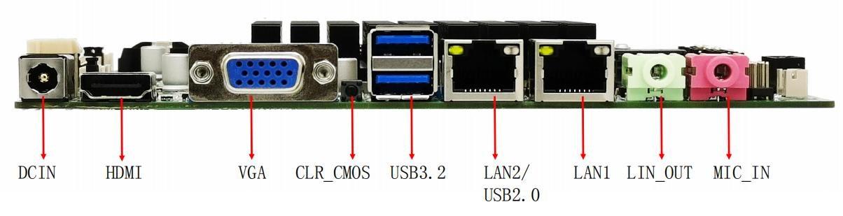 VGA HDMI LVDS EDP Mini ITX Тонкая материнская плата Процессор Intel IOTG Elkhart Lake J6412