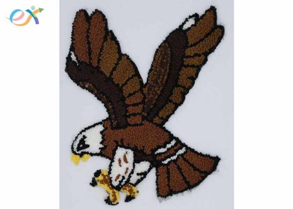 Extra Large Custom Chenille Patches Laser Cut Flying Patches 20cm For Jackets