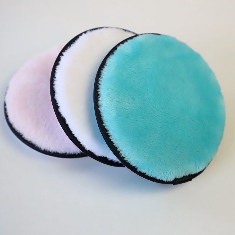 12x12cm 100% Polyester Microfiber Makeup Remover Towel Super Absorbent
