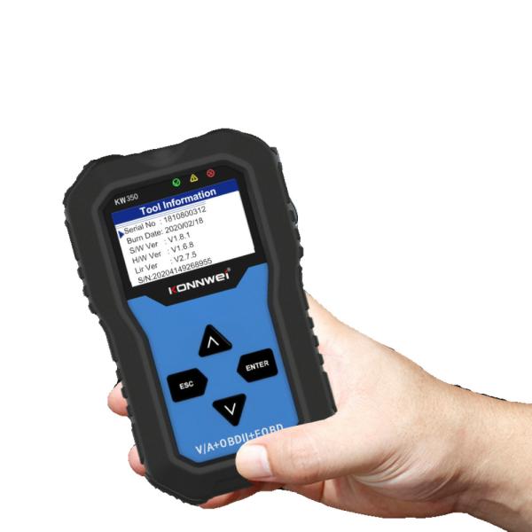 Engine Scanner Auto Diagnostic Tool KONNWEI KW350 For OBDII Cars