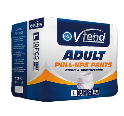 Простой ткань взрослый подгузник для менструальных потребностей и недержания крови в XXL