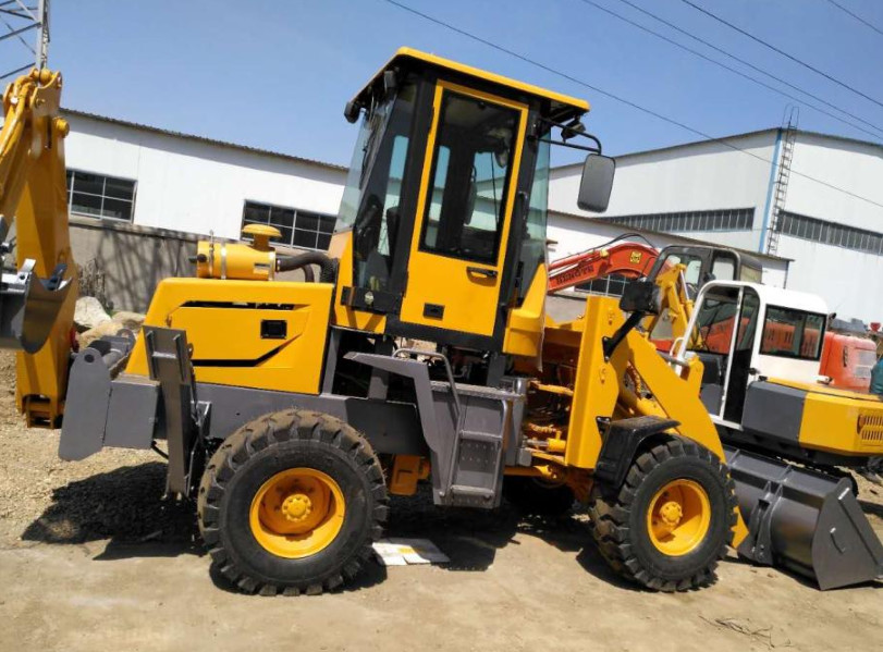 мини затяжелитель Backhoe трактора 50hp, Backhoe затяжелителя начала 3t
