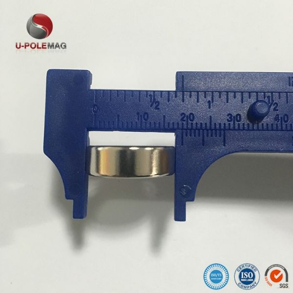 5000 Gauss Neodymium Disc Magnet Max Working Temperature 80 Centigrade Tolerance ±1%