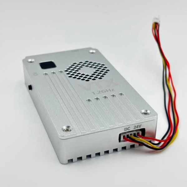 1080-1360MHz 1.2 Ghz Fpv Transmitter 5W 10-36VDC Power 8CH Rugged