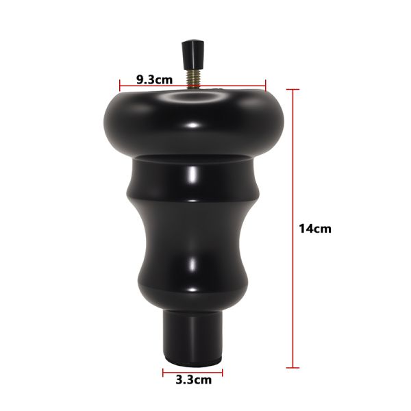 Gourd-shaped Wooden Furniture Legs Sofa Beds Cabinets and Dining Tables High-quality Apartment Coffee Table Legs