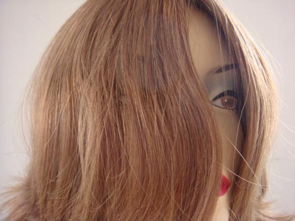 Perruques en cheveux naturels personnalisables pour femmes avec sangles réglables