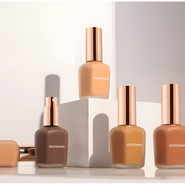Free Sample Full Coverage Concealer Cream Oil Free Waterproof Matte Makeup Liquid Foundation For Black Women Dark Skin