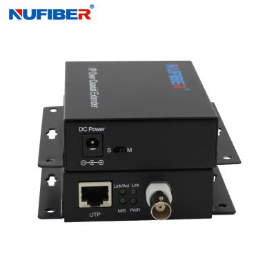2KM 10 / 100M Ethernet Over Coax Extender IP Over BNC EOC Via 75ohm Coaxial Cable