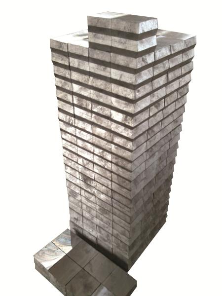 Dovetail Radiation Shielding Bricks Lead Lined Walls For X Rays Hospitals