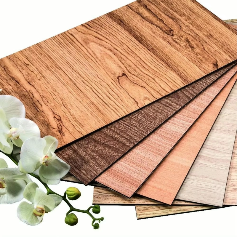 2-6mm Timber Stone Teak Wood Texture Aluminum Composite Panels For Wall Cladding And Interior Design