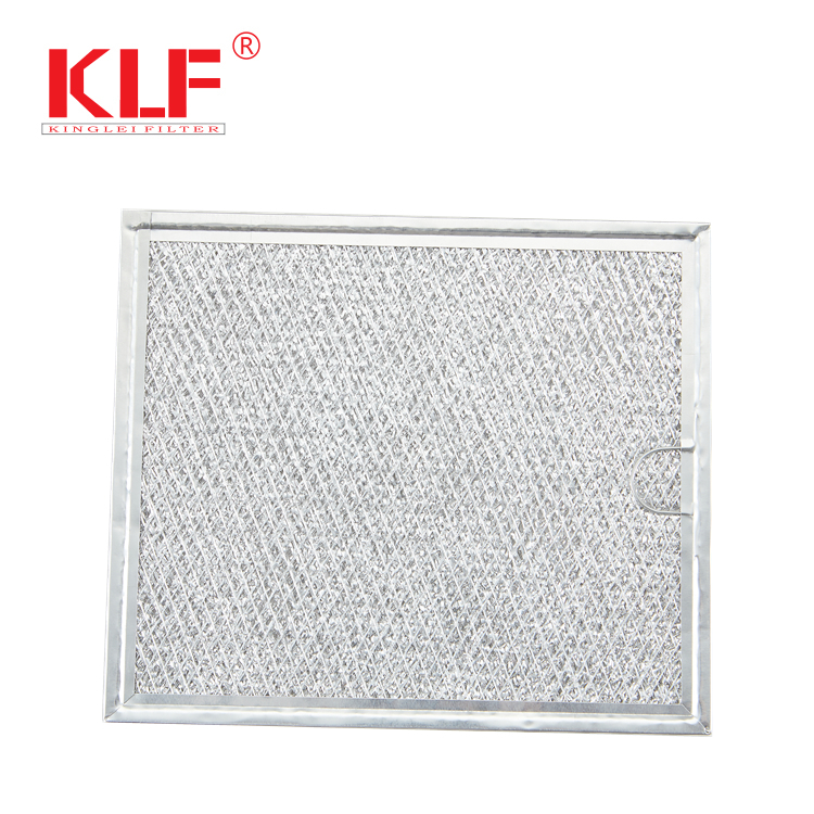 Microwave Grease Filter with High-Efficiency 5-Layer Filtration and Tool-Free