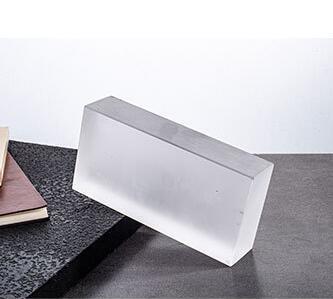 vidro arquitetónico consciente Crystal Tiles da privacidade do material de 12x12x4 4x8 Crystal Glass Block Bricks Frosted