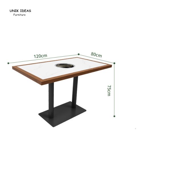 Modern Design Restaurant Dining Table and Chairs Coffee Shop Commercial Furniture Set Solid Wood Chairs Booth Sofa Seats