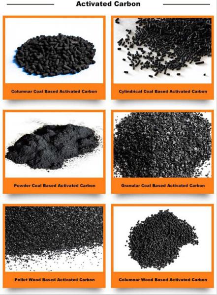 Low Ash High Iodine Value Coal Based Granular Activated Carbon For Water Treatment / Gas Purification