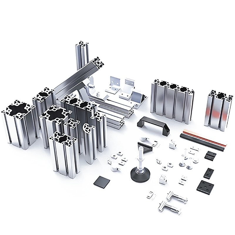 40x40 European Standard Silver 4040 Anodize Extrusion Aluminium Alloy Profile