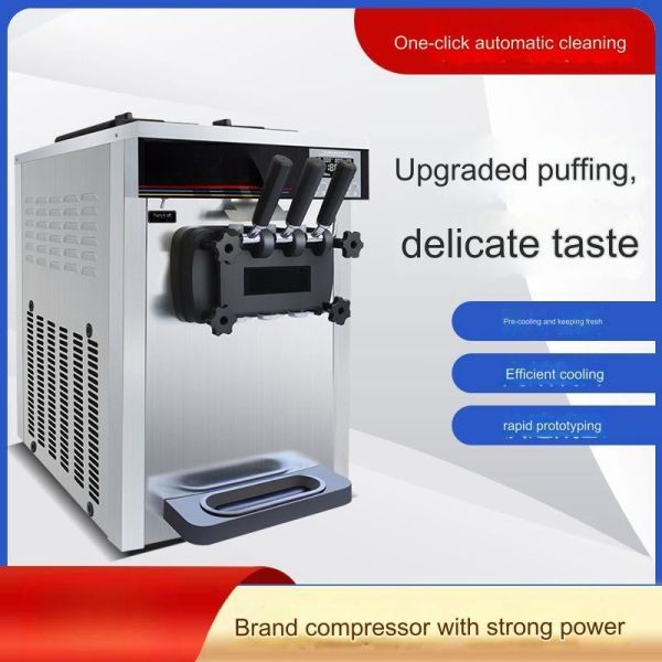 Commercial Soft Serve Icecream Machine for 3 Flavor 2 1 Mixed Softy Ice Cream Maker