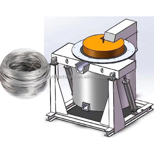 Rivets Aluminum Wire Casting Machine for Peru Market Raw Material Waste Aluminuml