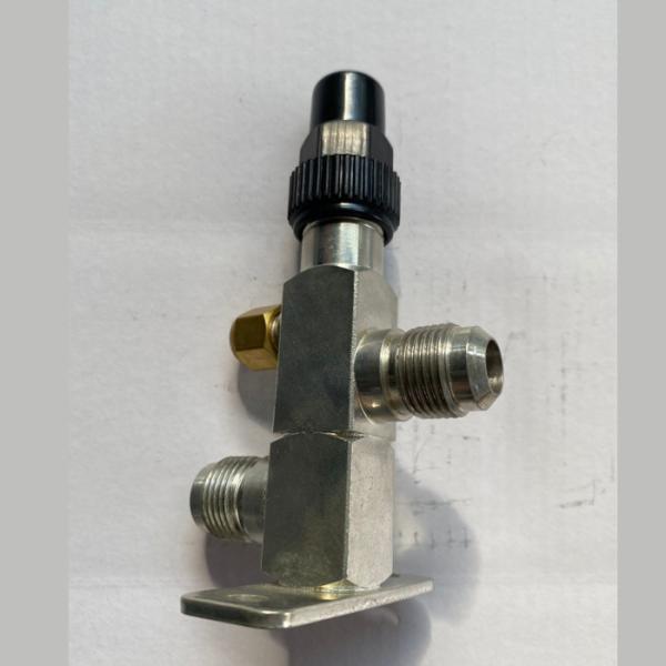 Refrigeration Vertical Valve Withstand Pressure Hydraulic Pressure 6.3 And Temperature Range -40C~ 120C