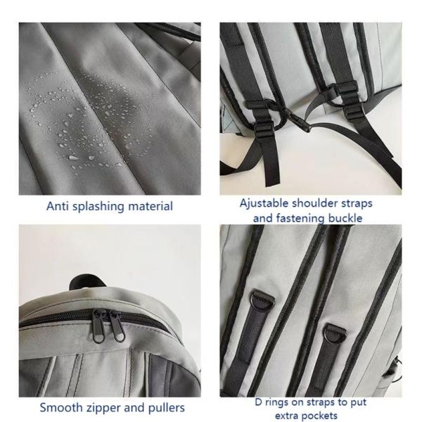 Wear Resistance Multi Pockets Women'S Travel Backpack Carry On 20-25Litres