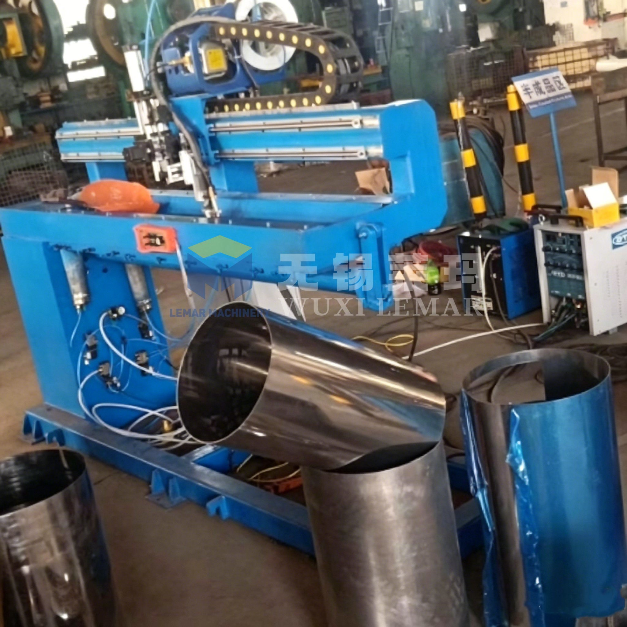 2000mm Longitudinal Seam Welding Machine for Pressure Vessel & Large Tank