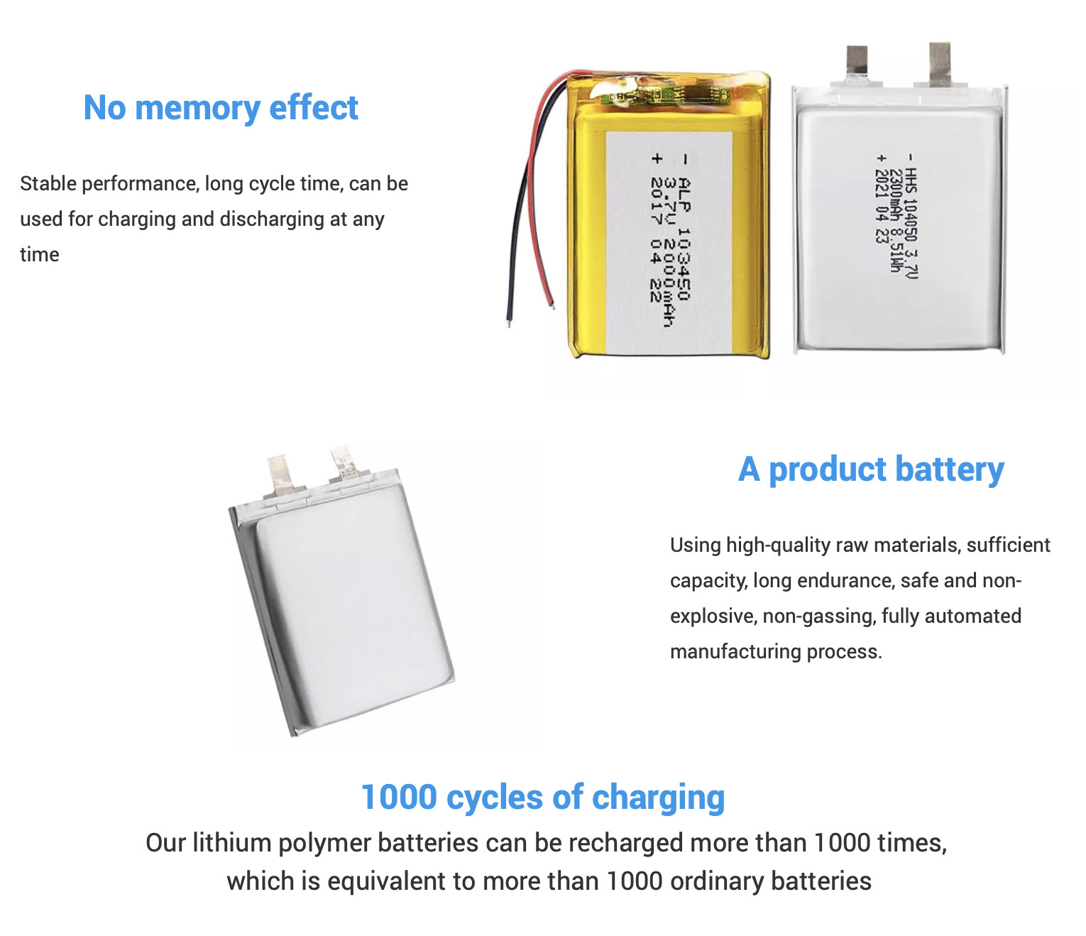 OEM ODM Фабричная цена Перезаряжаемая литийная батарея lifepo4 Клетка 3,7v цифровые батареи литийные батареи