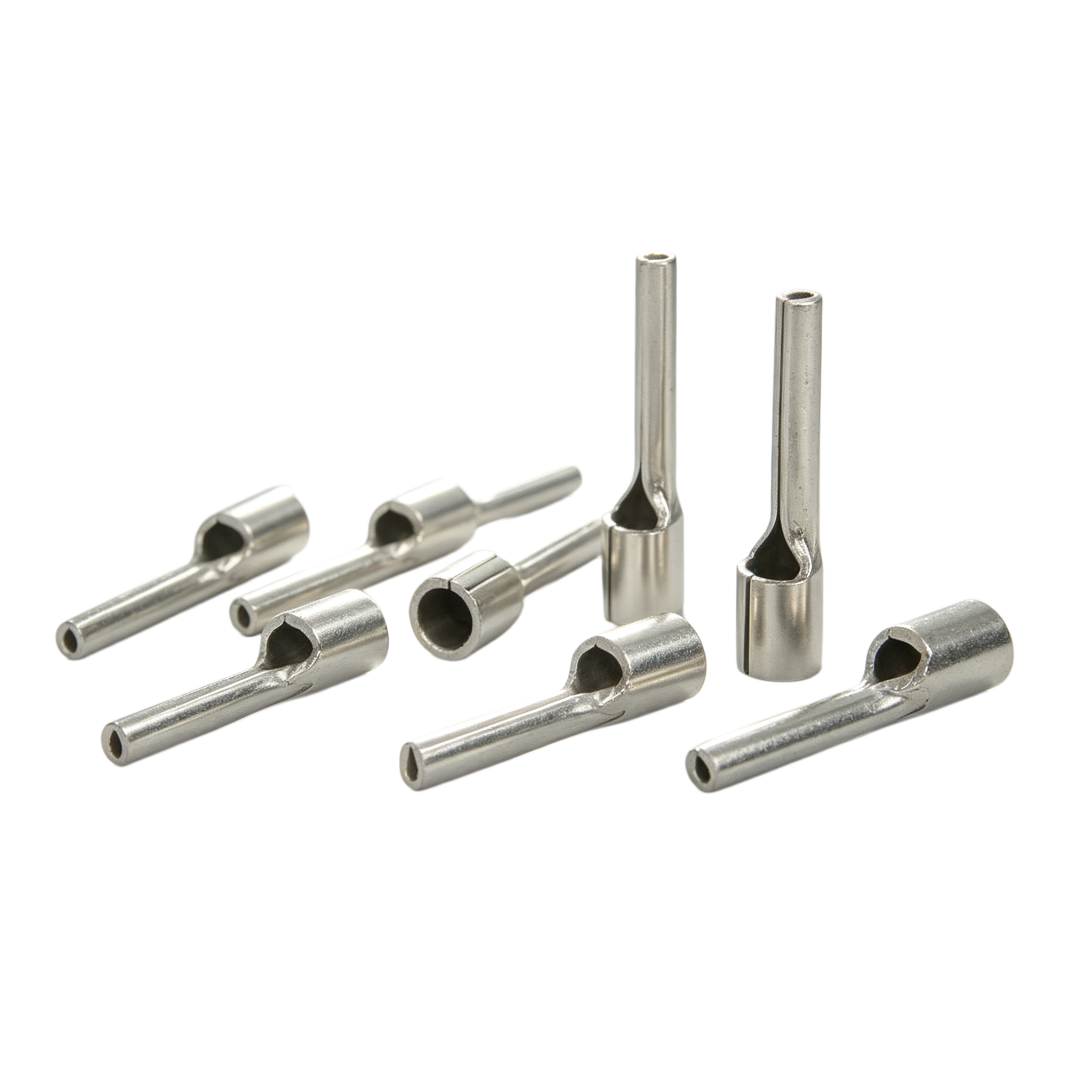 PTN Wire Terminal Connector with Corrosion Resistance Precision Pin-Type Design and High Conductivity Brass Construction