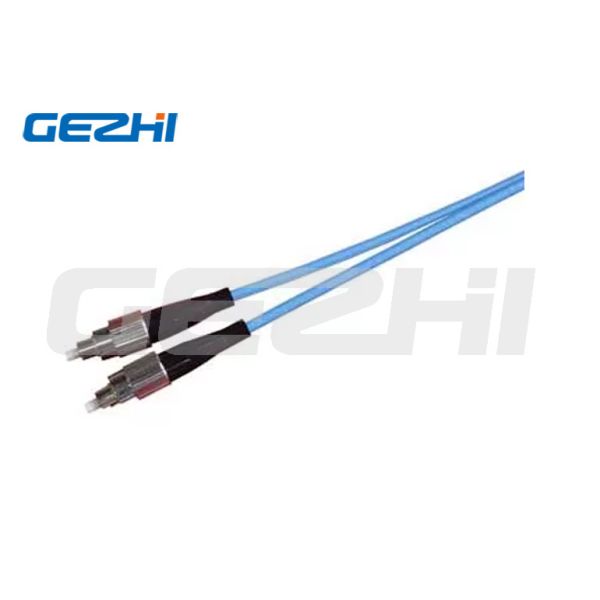 Armored Fiber Optic Patch Cord with Steel Tape Armor, Pressure Resistance, and Low Insertion Loss for Optical Communication