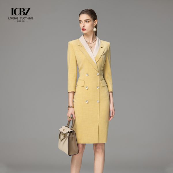 Женский двухкомпонентный офисный формальный юбки костюм в цветах и полиэстерные волокна ткани