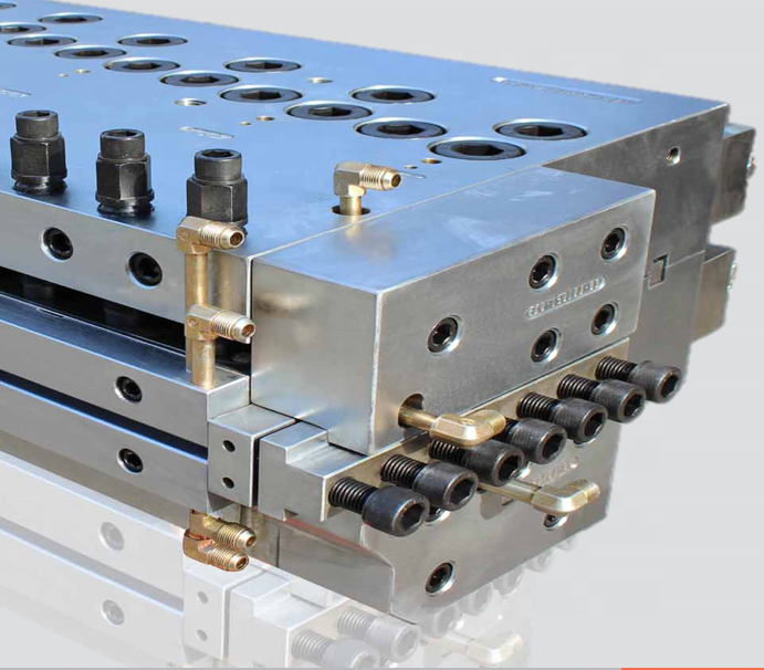 1 Cavity Flat Die for PP Hollow Construction Building Formwork Architecture Mould