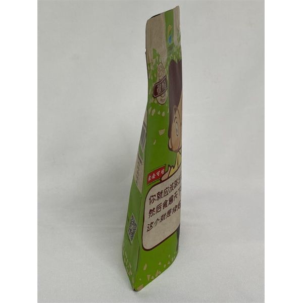 Custom Printed Paper Packaging Pouches 130mm Width Kraft Paper Pouch