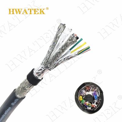 UL2464 гибкий электрический кабель 300V 5P x экран 28AWG + AB
