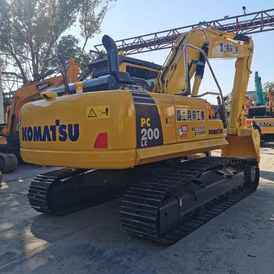 19900 Peso de operação Usado Komatsu Pc200 Excavadora de rastreamento com 0-2000 horas de trabalho