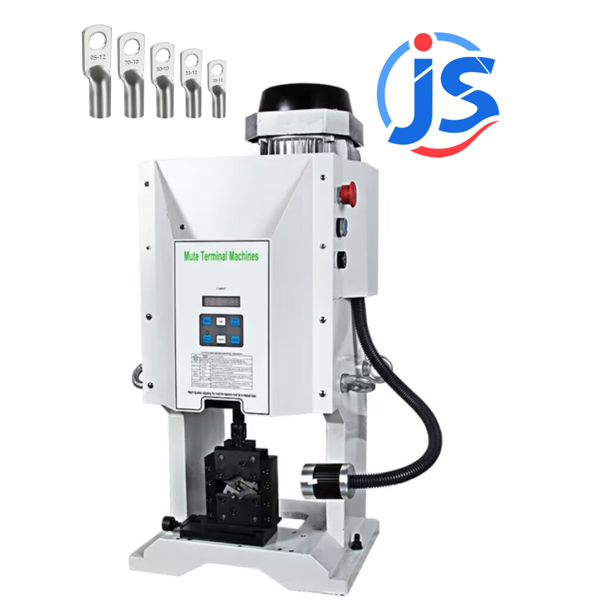 HR-6T 6Ton Crimp Pressure Semi Automatic Crimping Machine with 2.2kw Power Consumption and Compact Design 300x380x820mm