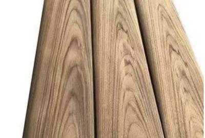 0.5mm 1.2mm 3mm 5mm Teak Solid Wood Flooring Veneer For Yacht Flooring / Herringbone Flooring